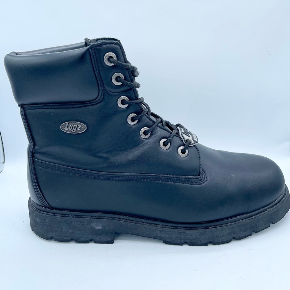 Lugz Men's Black Boots Size 12 - Picture 3 of 10